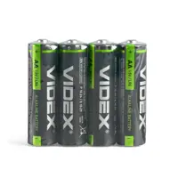 Батарейка Videx LR6 4шт shrink), мініатюра зображення № 4