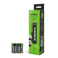 Батарейка Videx LR6 4шт shrink), мініатюра зображення № 5