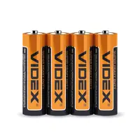 Батарейка Videx R6 4шт shrink), мініатюра зображення № 4