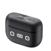 Бездротові навушники HAVIT TW984 LIFE NC01T ANC TWS Black), мініатюра зображення № 2