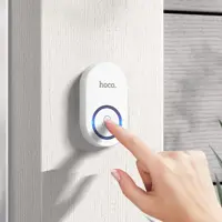 Безпровідний дзвінок Hoco HI25 wireless doorbell Білий), мініатюра зображення № 2