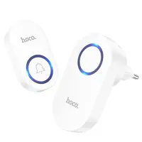 Безпровідний дзвінок Hoco HI25 wireless doorbell Білий), мініатюра зображення № 6