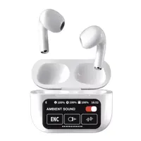 bluetooth Навушники (TWS, AirDots ) HOCO EW72 Soar true ws ANC Noise Reduction/TouchScreen/5.4 White), мініатюра зображення № 1