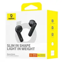 bluetooth навушники (TWS, AirDots )Baseus True Ws Bowie E16 (A00061900113-01) Black), мініатюра зображення № 1