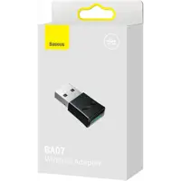 Bluetooth адаптер USB Baseus BA07 Wireless Adapter чорний ZJBA010001), мініатюра зображення № 4