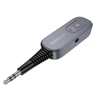bluetooth аудіо ресивер BOROFONE BC51 BT5.4, type-c, AUX jack 3.5, вбудований  АКБ до 8 годин), мініатюра зображення № 6
