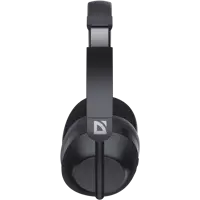 Bluetooth гарнітура DEFENDER FreeMotion B485 ANC 400мАг V5.3 + EDR, A2DP, AVRCP, HFP, HSP, AUX чорна), мініатюра зображення № 7