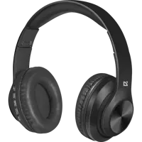 Bluetooth гарнітура DEFENDER FreeMotion B552 BT5.4 MicroSD, AUX jack, Type-C 200 мАг чорна), мініатюра зображення № 9