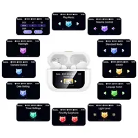 bluetooth гарнитура (TWS, AirDots )HOCO EW88 Rampino із сенсорним екраном та активним шумозаглушенням (ANC)), мініатюра зображення № 5