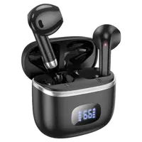 Bluetooth навушники HOCO EQ1 Bluetooth V5.3 TWS чорні), мініатюра зображення № 3