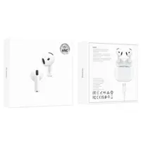Bluetooth навушники HOCO EW85 TWS, AirDots ANC сенсорні білі), мініатюра зображення № 2
