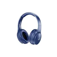Bluetooth Навушники Hoco W40 BTV5.3, TF, AUX, type-C, Сині), мініатюра зображення № 2