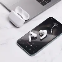 bluetooth Навушники TWS HOCO EW05 TWS сенсорні білі), мініатюра зображення № 7
