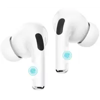 bluetooth Навушники BOROFONE BW04 TWS, Active noise white), мініатюра зображення № 8