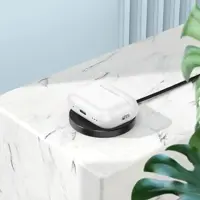 bluetooth навушники TWS  HOCO EW51 True ws ANC noise reduction BT headset White), мініатюра зображення № 4