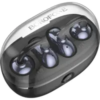 bluetooth навушники TWS BOROFONE FQ5 Spiritб TWS, clip-on, BT5.4 Black), мініатюра зображення № 5