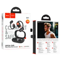 bluetooth навушники TWS HOCO EA1 Spectrum TWS, BT5.3, до 10 годин чорні), мініатюра зображення № 3