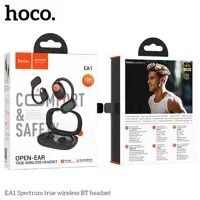 bluetooth навушники TWS HOCO EA1 Spectrum TWS, BT5.3, до 10 годин чорні), мініатюра зображення № 7