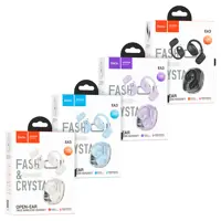 bluetooth навушники TWS HOCO EA3 Talent ear-hook BT5.3 White), мініатюра зображення № 3