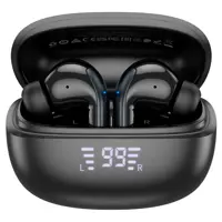 bluetooth навушники TWS HOCO EQ5 ANC+ENC чорні), мініатюра зображення № 8