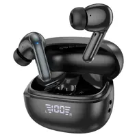 bluetooth навушники TWS HOCO EQ5 ANC+ENC чорні), мініатюра зображення № 2