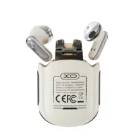 Bluetooth навушники TWS XO G39 Metal Remote Control TWS Headset Білі), мініатюра зображення № 5