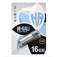 флеш-драйв Hi-Rali 16GB 3.0 Corsair срібло), мініатюра зображення № 1