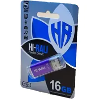 флеш-драйв Hi-Rali 16GB Rocket серiя фіолетовий