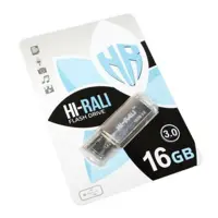 флеш-драйв Hi-Rali 16GB Rocket срібло