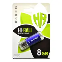 флеш-драйв Hi-Rali 8GB Rocket синій), мініатюра зображення № 1