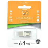 флешка T&G 104 64GB 2.0 USB-Type C металева), мініатюра зображення № 2