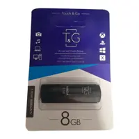 флешка T&G Vega 121 8GB чорний), мініатюра зображення № 2