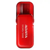 флешка A-DATA AUV 240 32GB USB2.0 Red), мініатюра зображення № 1