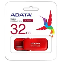 флешка A-DATA AUV 240 32GB USB2.0 Red), мініатюра зображення № 1