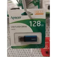 флешка APACER АН25C 128GB USB3.2 Blue), мініатюра зображення № 1