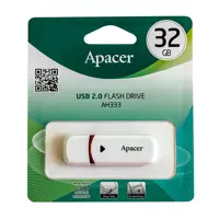 флешка APACER АН333 32GB white), мініатюра зображення № 1