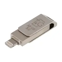 флешка T&G 008 32GB USB+lightning 3.0 металева), мініатюра зображення № 1