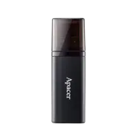 Флешка APACER АН25B 64GB USB3.1 Black), мініатюра зображення № 2