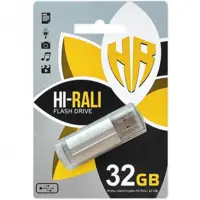 флешка Hi-Rali 32GB Corsair срібло), мініатюра зображення № 3