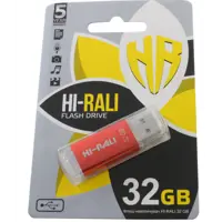 флешка Hi-Rali 32GB Rocket червоний), мініатюра зображення № 4