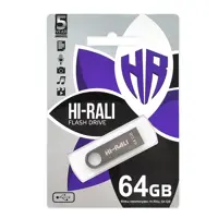 флешка Hi-Rali 64GB Shuttle чорний), мініатюра зображення № 3