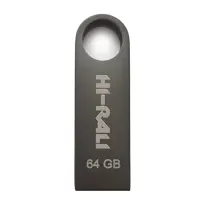 флешка Hi-Rali 64GB Shuttle чорний), мініатюра зображення № 2