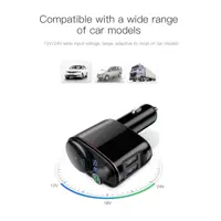 FM-Модулятор BASEUS S-06 Car Bluetooth4.2 2USB MP3 Player CCHC000001), мініатюра зображення № 4