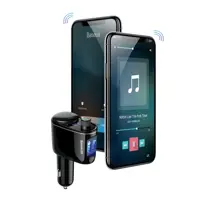 FM-Модулятор BASEUS S-06 Car Bluetooth4.2 2USB MP3 Player CCHC000001), мініатюра зображення № 10