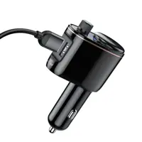 FM-Модулятор BASEUS S-06 Car Bluetooth4.2 2USB MP3 Player CCHC000001), мініатюра зображення № 11