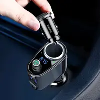 FM-Модулятор BASEUS S-06 Car Bluetooth4.2 2USB MP3 Player CCHC000001), мініатюра зображення № 12