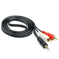 Кабель AUX jack - 2RCA 1.5м (2 тюльпана-jack)), мініатюра зображення № 3