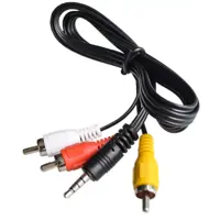 Кабель AUX jack - 3RCA 1.5м (jack на 3 тюльпана)), мініатюра зображення № 3