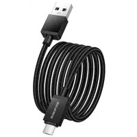 Кабель BOROFONE BX120 USB to Micro 2.4A 1m black), мініатюра зображення № 4