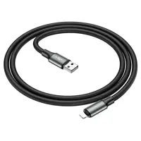 Кабель BOROFONE BX82 USB to Lightning 2.4A 1m black), мініатюра зображення № 5